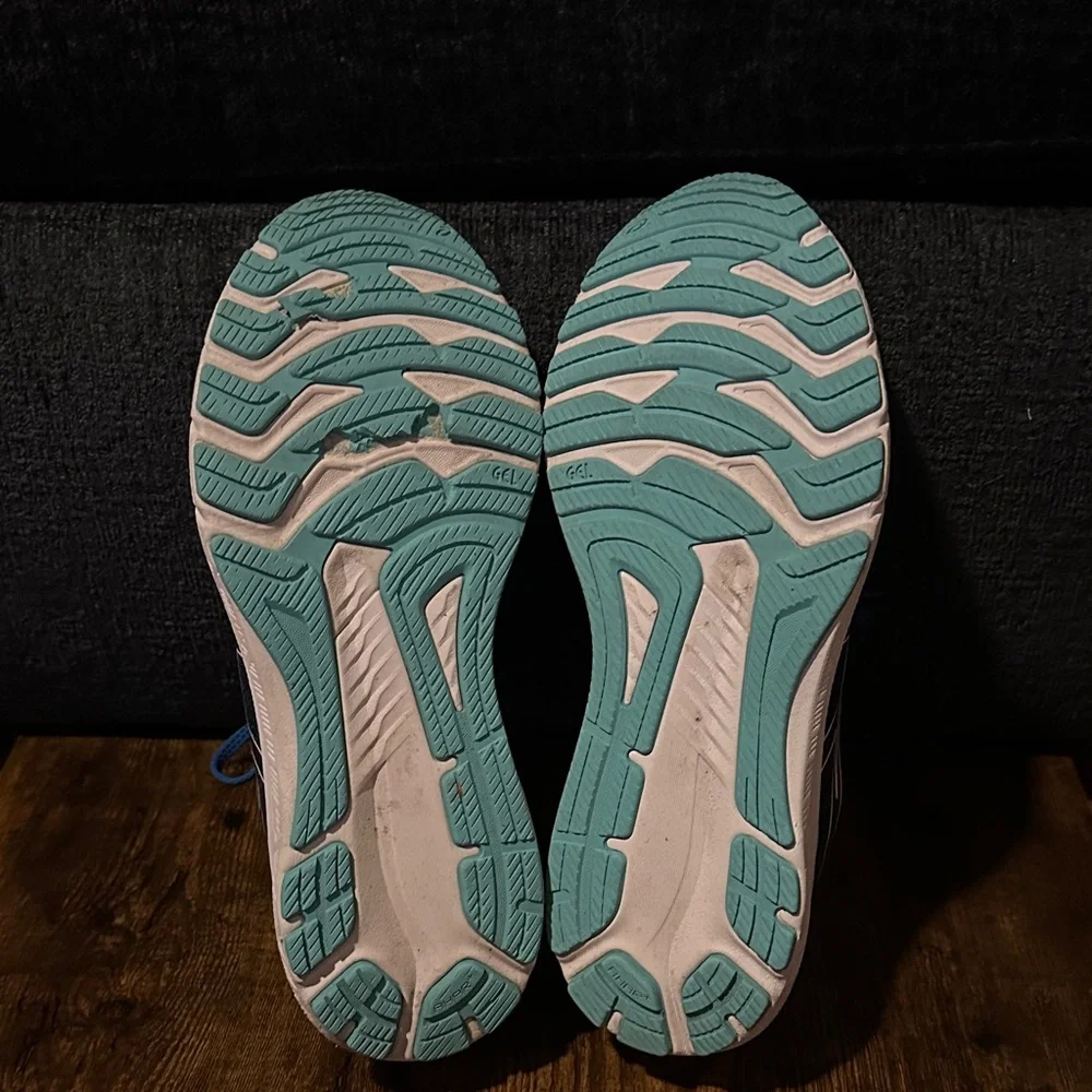 ASICS GT-2000 10 Running Shoes - Lake Drive Blue/White - Men 10.5
